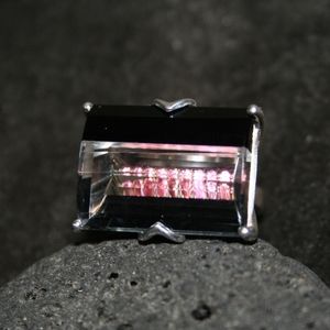 Vintage 1980s
See Through Statement Ruby Ring